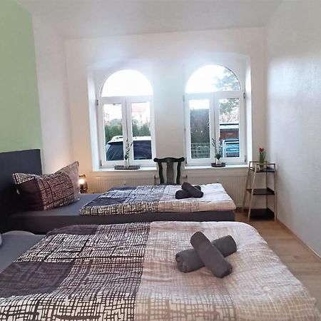 Apartment Fuer Bis Zu 7 Personen Mit Balkon Halberstadt Dış mekan fotoğraf