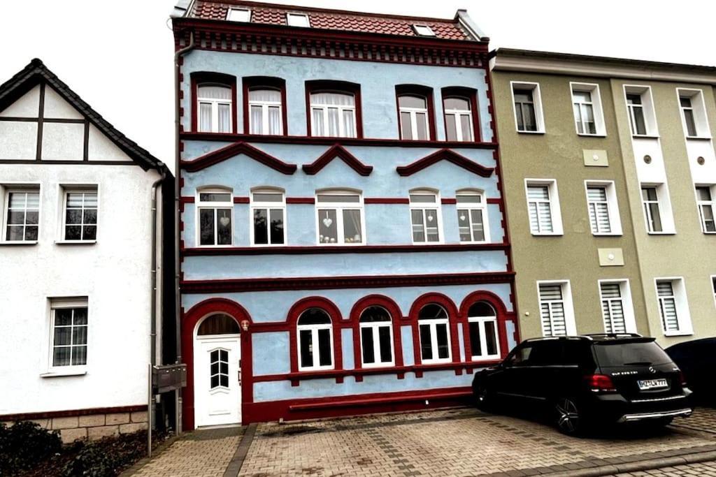 Apartment Fuer Bis Zu 7 Personen Mit Balkon Halberstadt Dış mekan fotoğraf