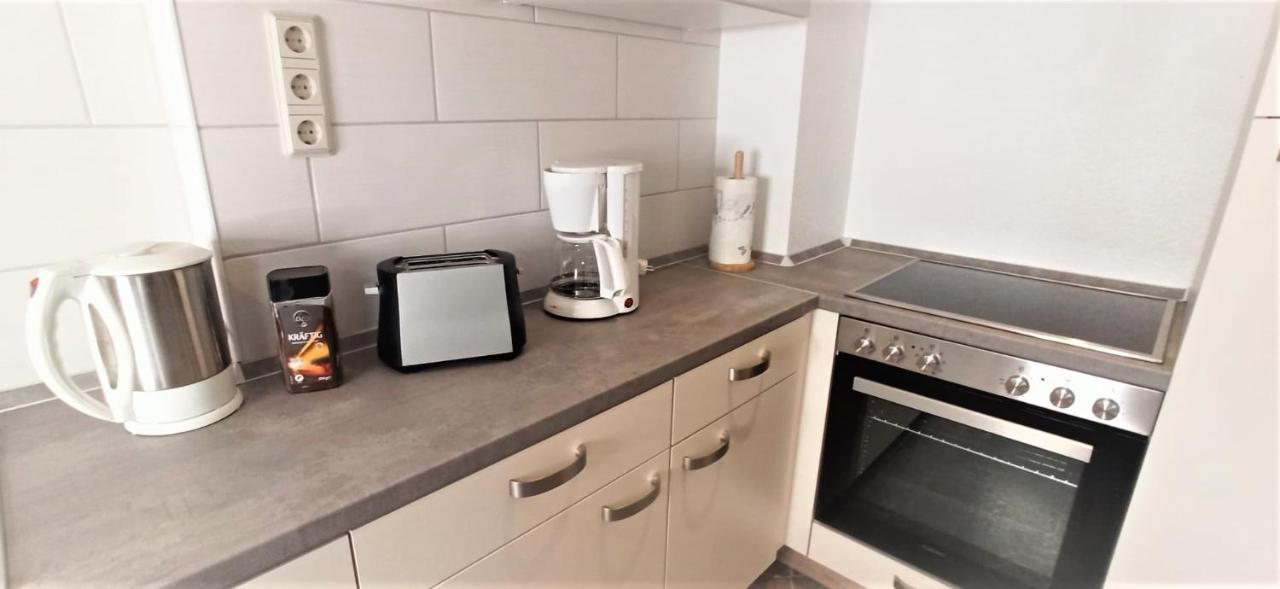Apartment Fuer Bis Zu 7 Personen Mit Balkon Halberstadt Dış mekan fotoğraf